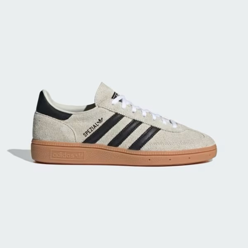 Adidas Spezial Cream and Black Sneakers